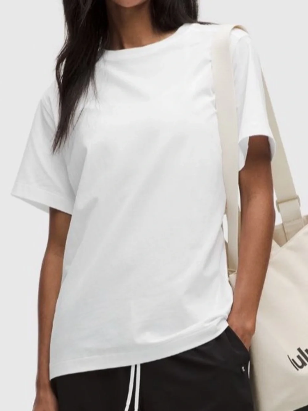 lululemon athletica White Short Sleeve Crew Tee - Women's NWT